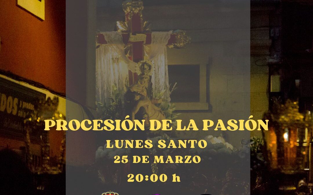 Procesión de la pasión.