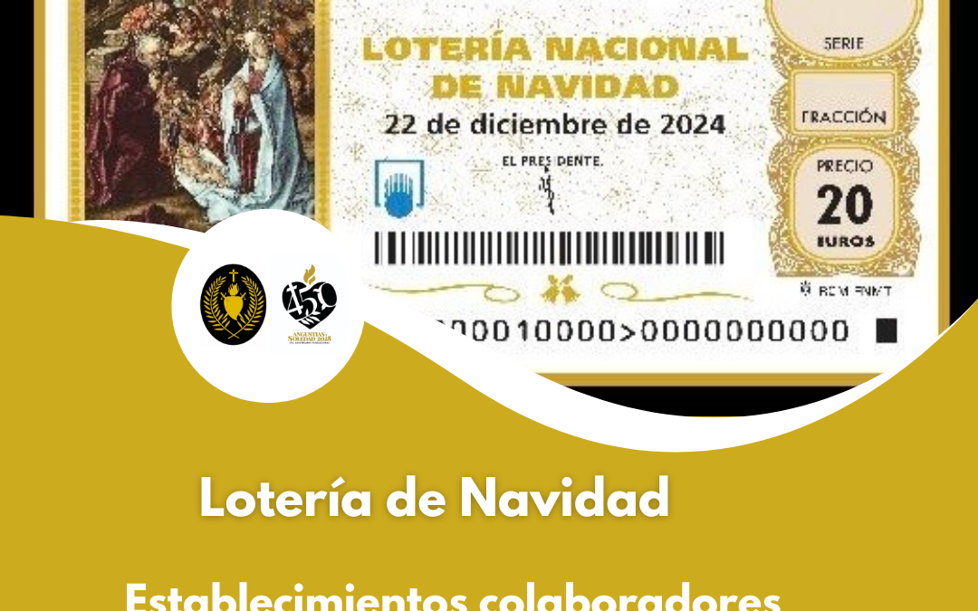 Lotería de la Cofradía: establecimientos colaboradores.